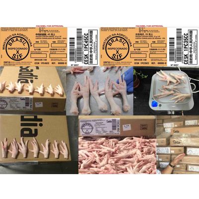 Frozen Chicken Paws, Feet, Midjoint Wings, Wings, other chicken parts