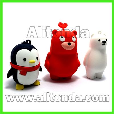3D figure 3d character cartoon animal action figure customized for keychains bags luggage