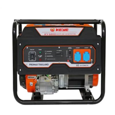 The 5.0kw gasoline generator comes standard with a conventional model-6800/6800Ddynamo
