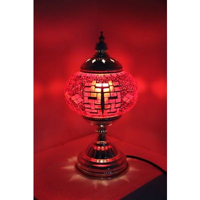 Tokin-lighting (TC1M01) Handmade Mosaic Art Turkish table Lamp