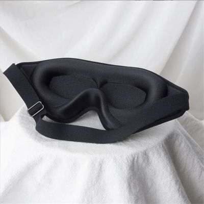 Breathable Sports Mesh 3D Memory Foam Sleeping Mask | Molded Foam Cushion Molding