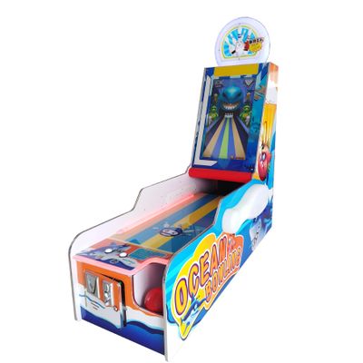 Coin operated Redemption 1 Player Ocean bowling Video Game Machine