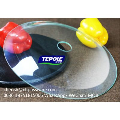 No Ring Tempered Glass Lid Eco-friendly Tempered Glass Lids Factory