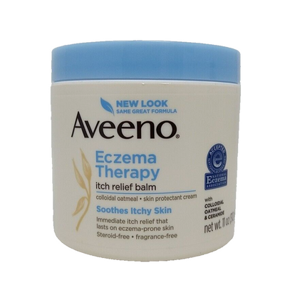 Aveeno Eczema Therapy Itch Relief Balm Skin Protectant Cream 11oz Ex