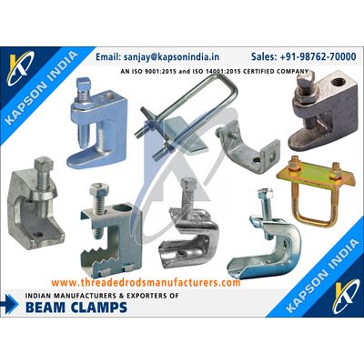 Beam Clamps manufacturers exporters in India http://www.threadedrodsmanufacturers.com +91-9876270000