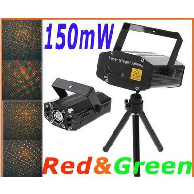 Mini Stage Lighting YX with Dynamic liquid sky Green Red Laser Star light