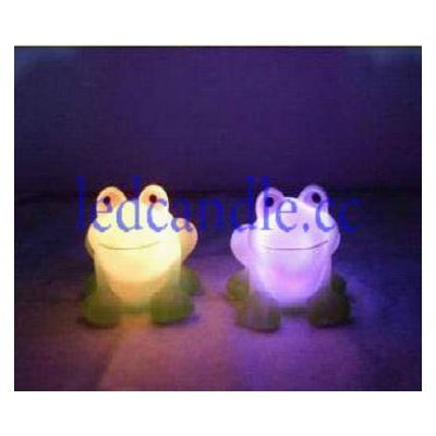Frog Shape LED Candle, Colorful Frog Shape Floating LED Candle, China Colorful Frog Shape Floating L