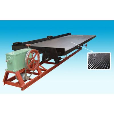 Ore dressing use Shaking table