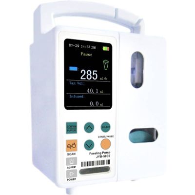 Medical Enteral feeding pump with barcode scanner