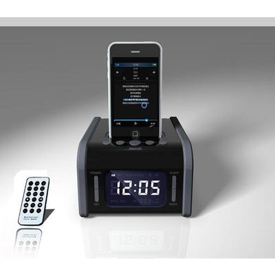 Mini Alarm Clock Speaker for iPod