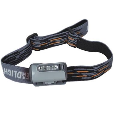 High Brightness 3 LED Plastic Headlamp With CE&RoHS for camping and Hiking