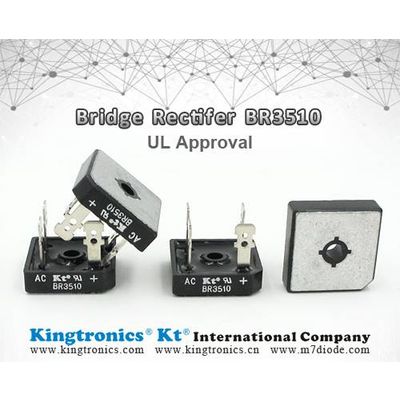 Kt Kingtronics Bridge Rectifier BR3510 with UL Approval