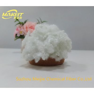 High quality 7D64 recycled hollow conjugated polyester staple fiber