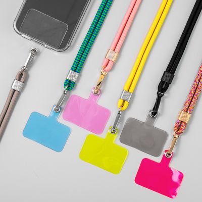 Universal Crossbody Adjustable Detachable Polyester Neck Lanyard Soft Mobile Phone Hang Rope