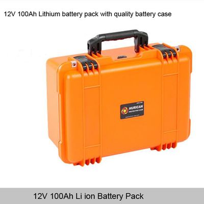 12v 100ah lithium ion battery pack for solar energy storage with deep cycle life