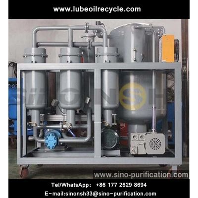 27kw Automatic With Digital Flow Meter Dehydration Vacuum Turbine Oil Purifier