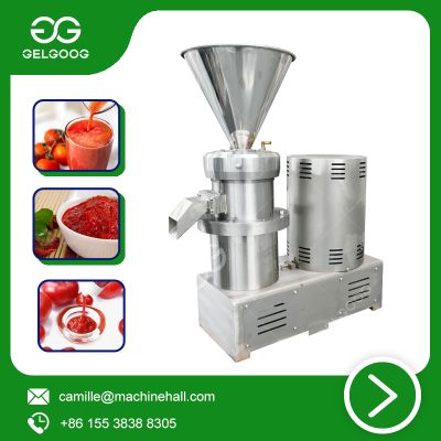 (2.Best tomato sauce grinder high yield sauce making machine