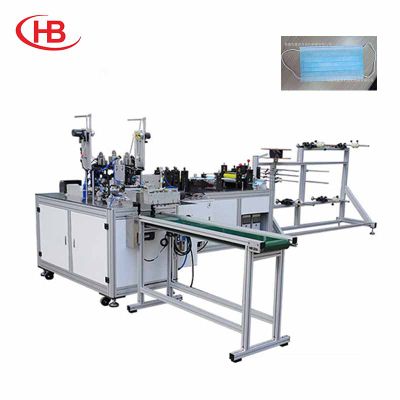 China automatic 3ply disposable medical surgical mask making machine