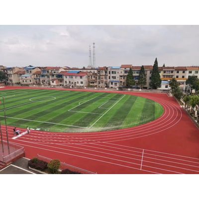 PU polyurethane breathable plastic track primary school running track