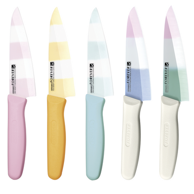 Antibacterial Color Blade Ceramic High Density knives 140mm