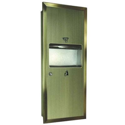 flush mount stainless steel paper holder wall mounted paper cabinet