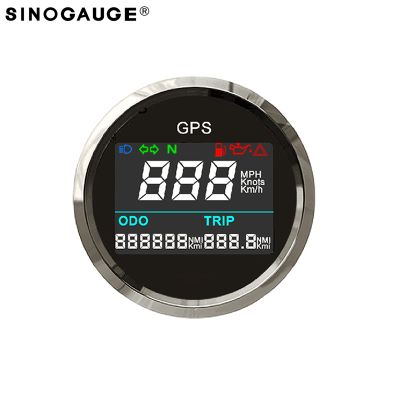 New design 52mm LCD Digital GPS speedometer for motorcycle/Bus/Truck
