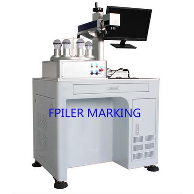 20W 8 Position Fiber Laser Marking Machine