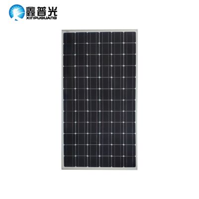 Mono Portable Generator Tempered Glass Solar Panel 36V/190W 1580x808x35mm Junction Box/750mm Cable