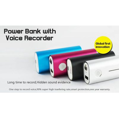 Long Time Voice Recorder Power Bank