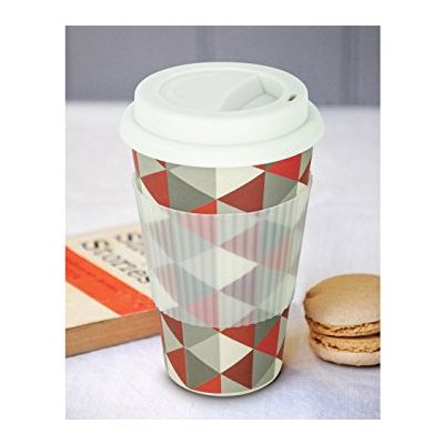 Heat Resistant Bamboo Fiber Travel Coffee Mug For Sale