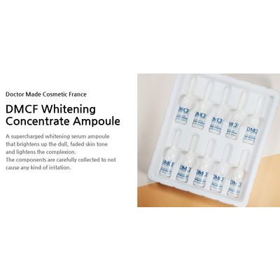DMCF Whitening Concentrate Ampoule - brightening effect for dull skin