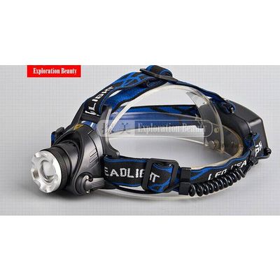 Aluminum XML T6 10W Li-ion battery high power Bicycle headlight rechargeable headlamps