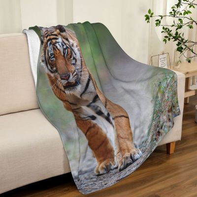 Tiger blanket animal blanket custom and wholesale