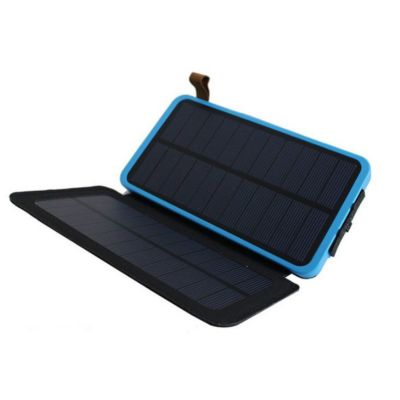 Portable solar phone chargers power banks with large capacity outdoor portable power supply 