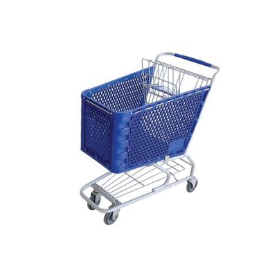 Plastic shopping cart