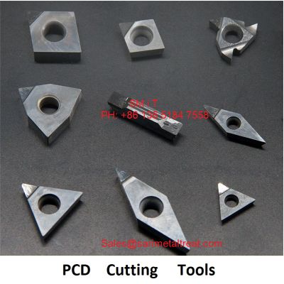 PCD cutting tools for aluminum copper CNC