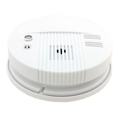 Conventional Wired Interconnected Smoke Detector In Alarms With Backup DC9V Battery