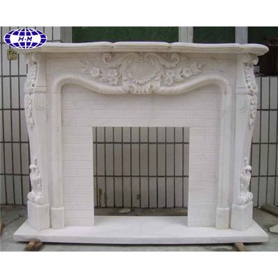 Antique Marble Fireplace Surround
