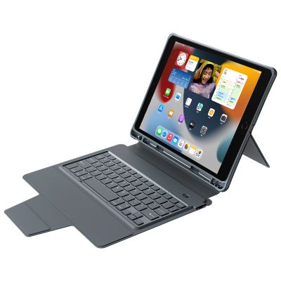 Factory Wholesale OEM Bluetooth 5.0 Keyboard Case for iPad 10.2''and 10.9'' iPad 10 USB-C Port