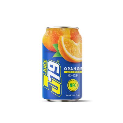 330ml J79 Orange juice drink Never from concentrate Natural juice only Vietnam Suppliers