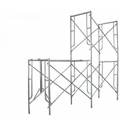 Construction hot-dip galvanized quick-lock mobile American ladder frame scaffolding