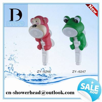 Baby Shower Bathroom, Children Shower Head and Colorful Animal Shower Head for for Kids