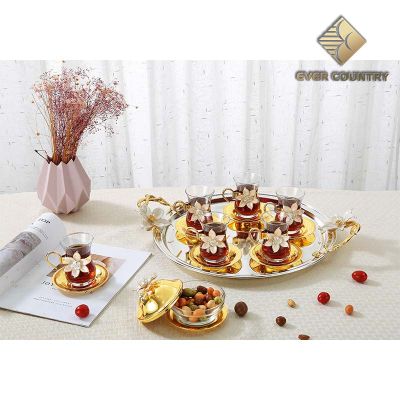 Turkish tea cup & saucer set