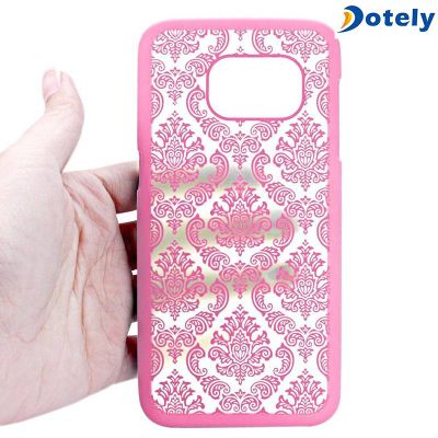 Lace Pattern Texture Hard Plastic Clear Case Cover for Apple iPhone 6s