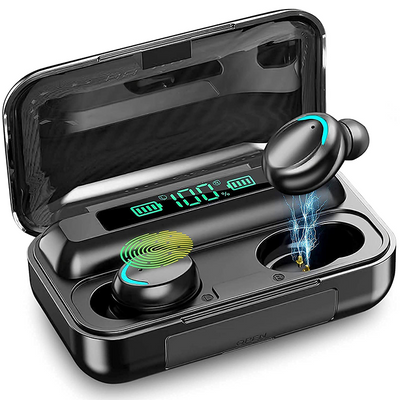 Valdus F9 9d HiFi Stereo LED Display Waterproof in Ear Headphone Bt 5.0 Tws Wireless Earbuds Earphon