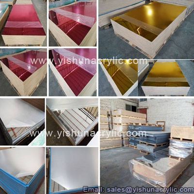 custom gold mirror acrylic sheet - Guangdong Yishun Material Limited