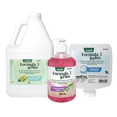 Formula 3 Plus Deluxe Antibacterial Hand Soap