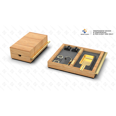 Wholesale high quality wooden craft box for cigar
