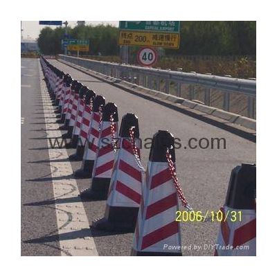 Plastic chain,Roadway Safety,Plastic stanchions, warning chain,Link Chain