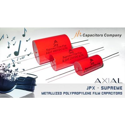JPX - Supreme Metallized Polypropylene Film Capacitors - Axial